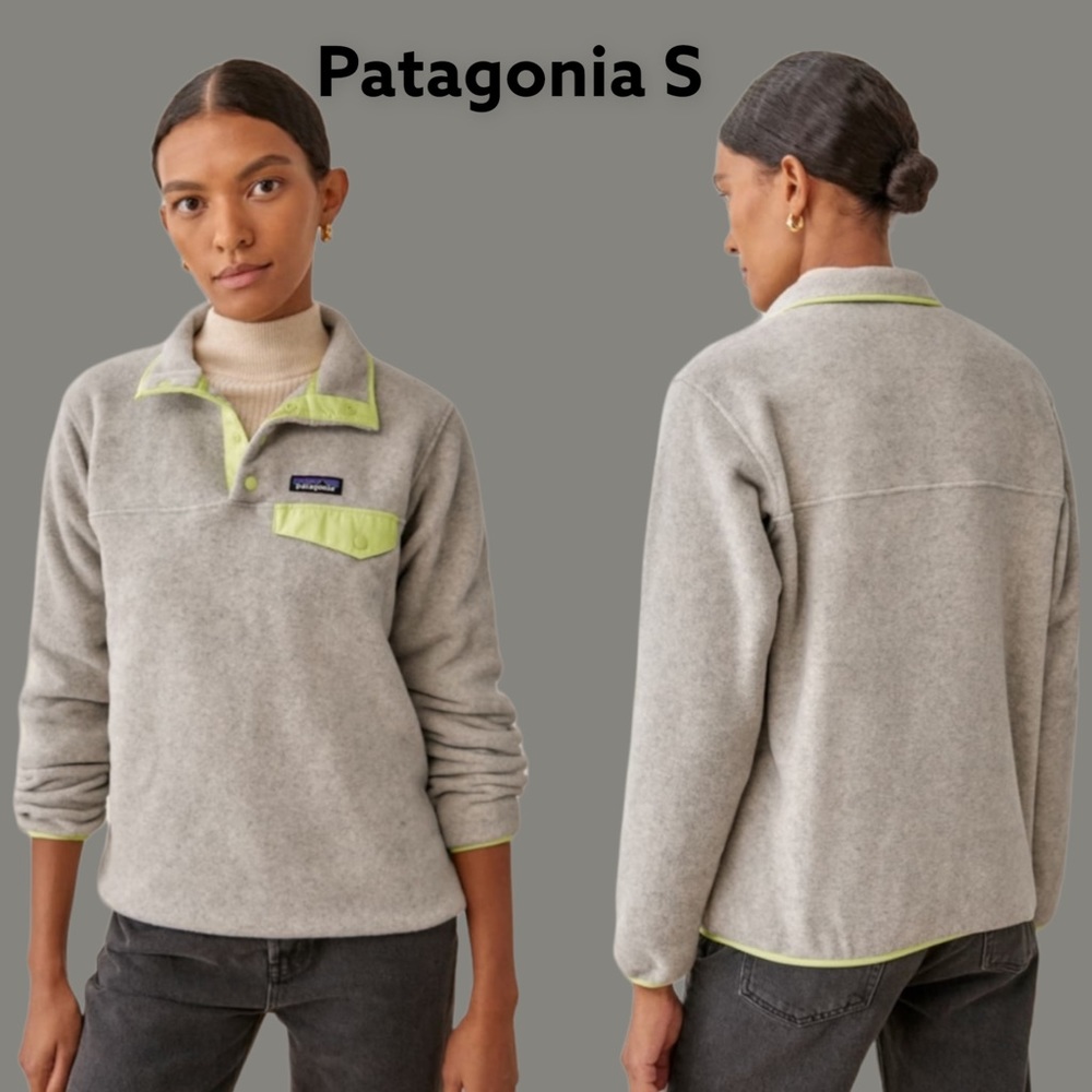 NWT Patagonia Synchilla Lightweight Snap-T Womens Closeout S